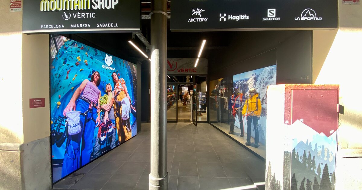 Mountain Shop Vèrtic Barcelona, tiendas de deporte en Barcelona